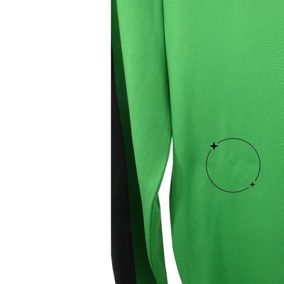 NWT NFL Eagles Antigua Quarter Zip Pullover Green Black Small Sporty Athleisure - Picture 10 of 11